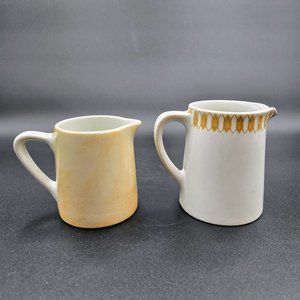 Duraline Super Vitrified Small Creamer Hotelware England Ridgway Mayfair Jug Syr